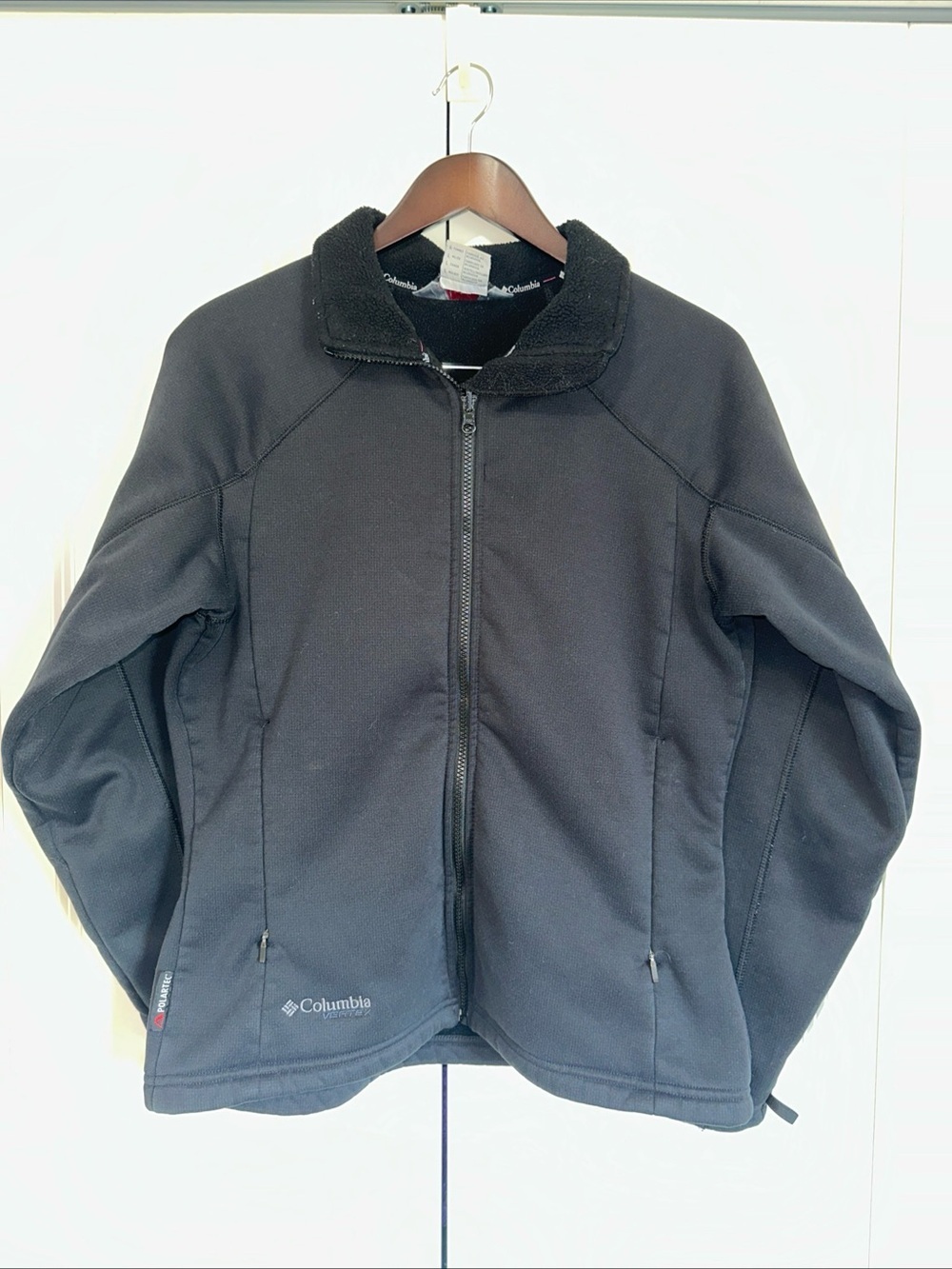 Vintage Columbia Sportswear Vertex Polartec Thermal Pro Full Zip Fleece L